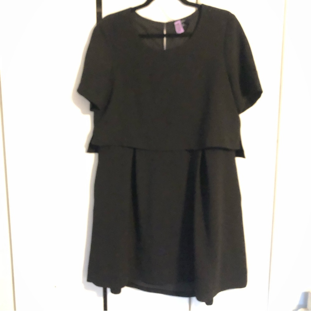 Madewell Textured Black Dress